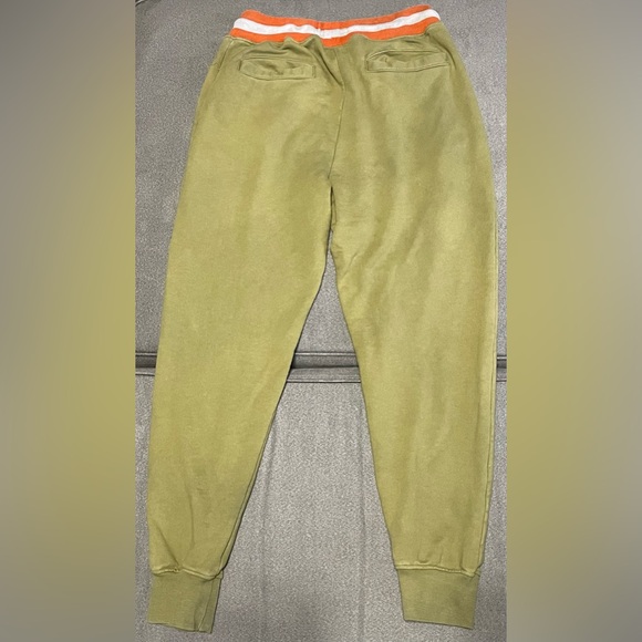 Runtz Worldwide Olive Orange Sweatsuit Hoodie Pants 420 Smoke Wear Men Sz Medium - Picture 14 of 16